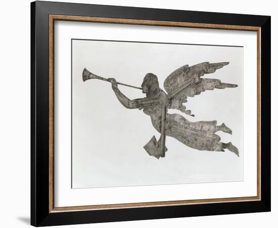 Angel Weathervane-null-Framed Giclee Print