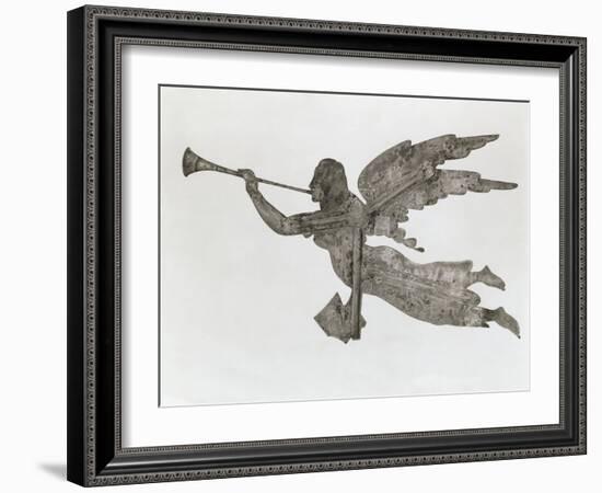 Angel Weathervane-null-Framed Giclee Print