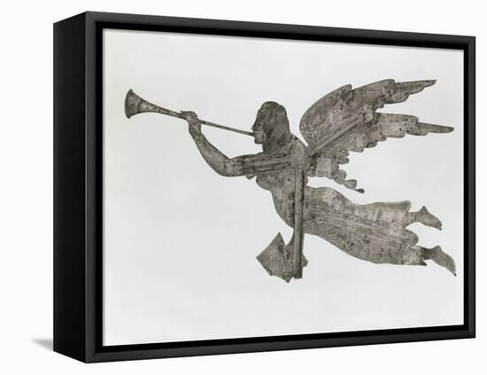 Angel Weathervane-null-Framed Premier Image Canvas