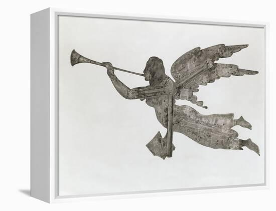 Angel Weathervane-null-Framed Premier Image Canvas