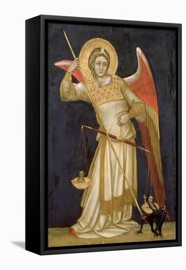 Angel Weighing a Soul, 1348-54-Ridolfo di Arpo Guariento-Framed Premier Image Canvas