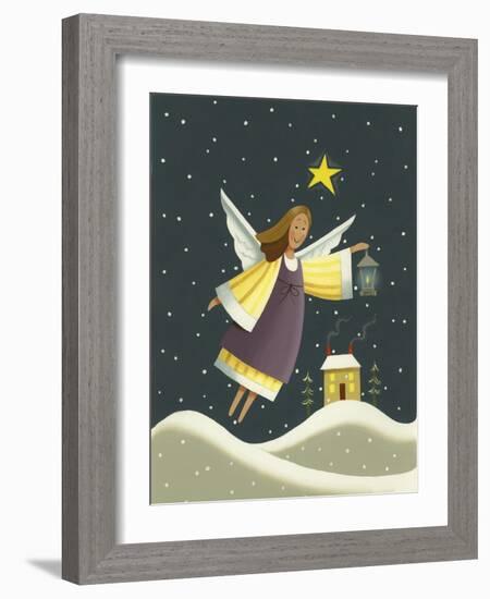 Angel with a Lantern-Margaret Wilson-Framed Giclee Print