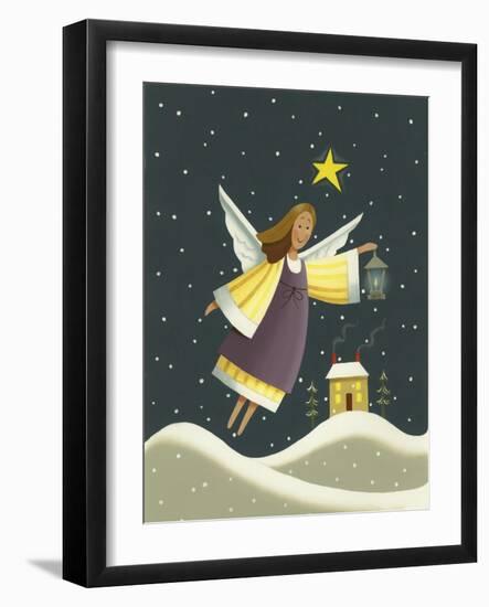 Angel with a Lantern-Margaret Wilson-Framed Giclee Print