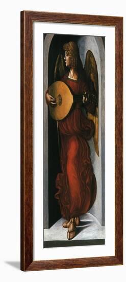 Angel with a Lute-Leonardo da Vinci-Framed Giclee Print