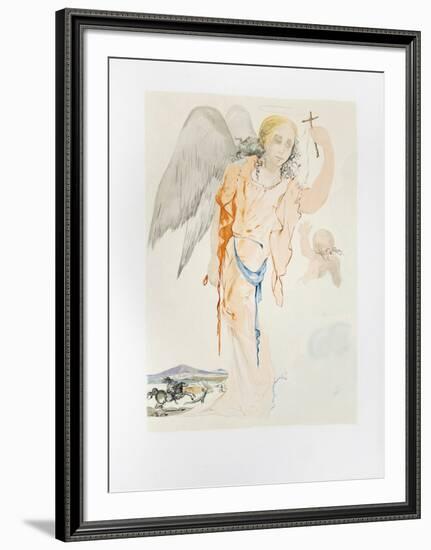Angel with Cross-Salvador Dalí-Framed Collectable Print
