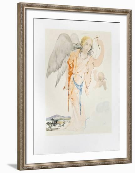 Angel with Cross-Salvador Dalí-Framed Collectable Print