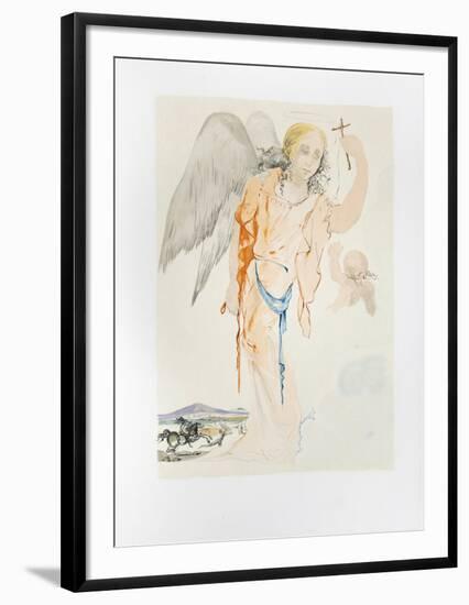 Angel with Cross-Salvador Dalí-Framed Collectable Print