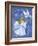 Angel with Dove-MAKIKO-Framed Giclee Print