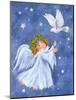 Angel with Dove-MAKIKO-Mounted Giclee Print