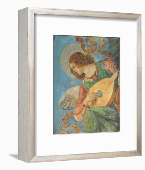 Angel with Lute-Melozzo da Forlí-Framed Art Print