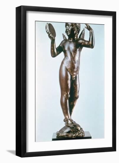 Angel with Tambourine, 1429-Donatello-Framed Photographic Print