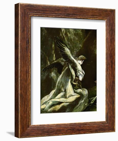 Angel with the Chalice-El Greco-Framed Giclee Print