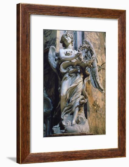 Angel with the Crown of Thorns, 1667-1669-Gian Lorenzo Bernini-Framed Photographic Print