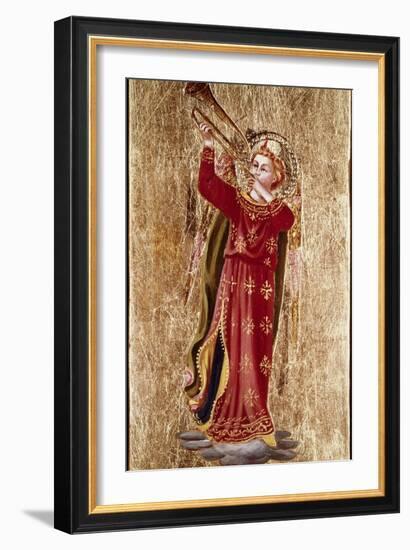 Angel with Trumpet-Fra Angelico-Framed Giclee Print