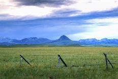 Landscape around the Rocky Mountains, Blackfeet Reservation, Montana-Angel Wynn-Photographic Print
