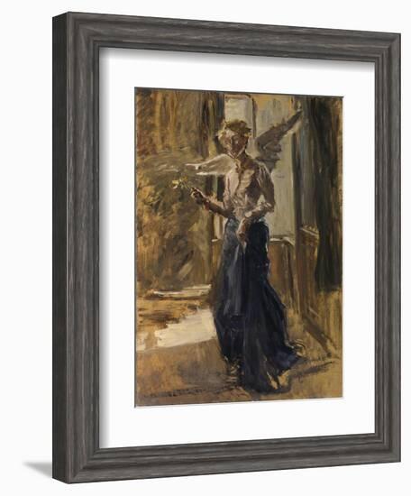 Angel-Fritz von Uhde-Framed Giclee Print