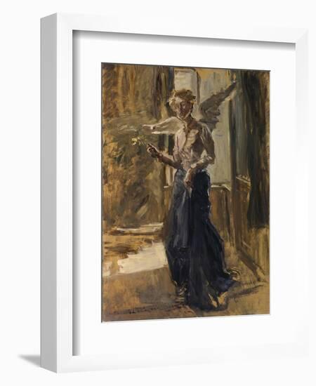 Angel-Fritz von Uhde-Framed Giclee Print