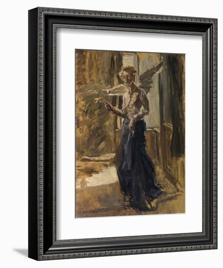 Angel-Fritz von Uhde-Framed Giclee Print