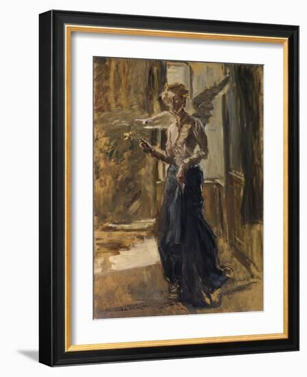 Angel-Fritz von Uhde-Framed Giclee Print