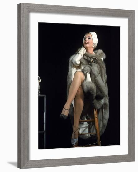Angela Lansbury in Role of Mame-Bill Ray-Framed Premium Photographic Print