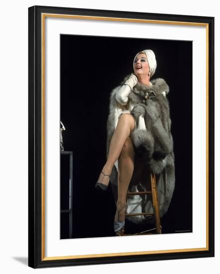 Angela Lansbury in Role of Mame-Bill Ray-Framed Premium Photographic Print