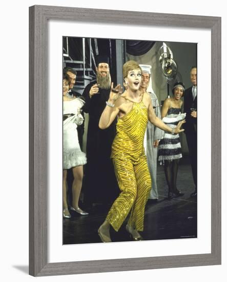 Angela Lansbury Opens on Broadway in "Mame" to a Standing Ovation-Bill Ray-Framed Premium Photographic Print