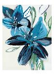 Blooms in Shamrock Grey-Angela Maritz-Stretched Canvas