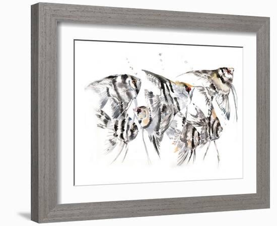 Angelfish-Suren Nersisyan-Framed Art Print