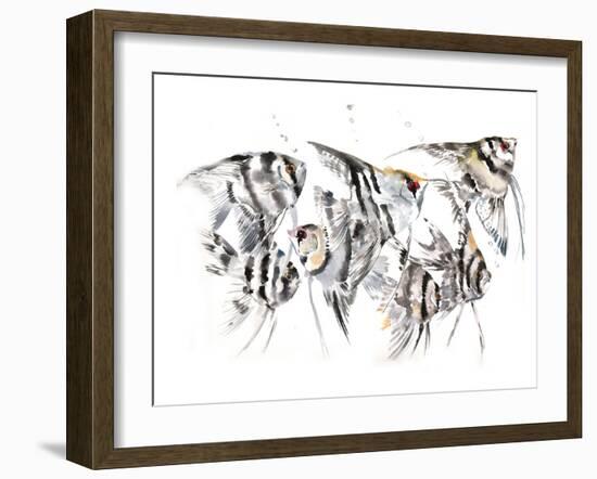 Angelfish-Suren Nersisyan-Framed Art Print