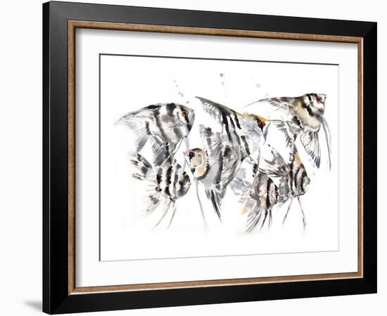 Angelfish-Suren Nersisyan-Framed Art Print