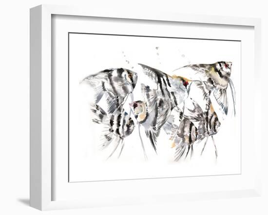 Angelfish-Suren Nersisyan-Framed Art Print