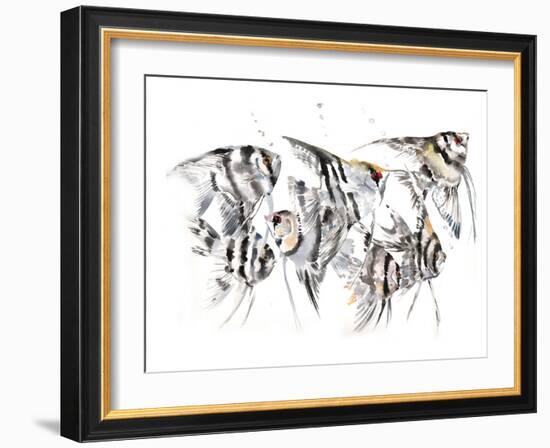 Angelfish-Suren Nersisyan-Framed Art Print