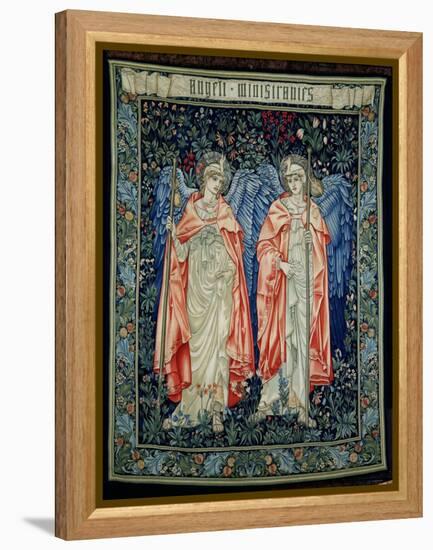 Angeli Ministrantes, 1894 (Tapestry)-Edward Burne-Jones-Framed Premier Image Canvas