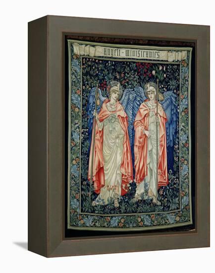 Angeli Ministrantes, 1894 (Tapestry)-Edward Burne-Jones-Framed Premier Image Canvas