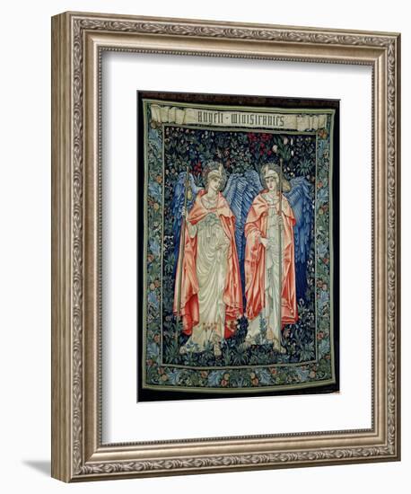 Angeli Ministrantes, 1894 (Tapestry)-Edward Burne-Jones-Framed Giclee Print