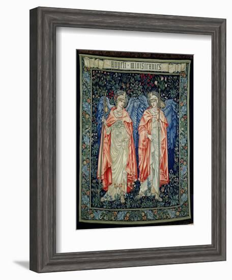 Angeli Ministrantes, 1894 (Tapestry)-Edward Burne-Jones-Framed Giclee Print