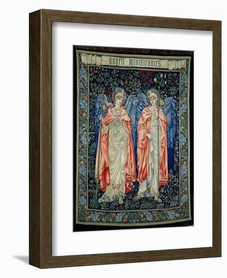 Angeli Ministrantes, 1894 (Tapestry)-Edward Burne-Jones-Framed Giclee Print