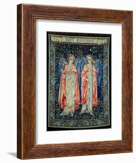 Angeli Ministrantes, 1894 (Tapestry)-Edward Burne-Jones-Framed Giclee Print