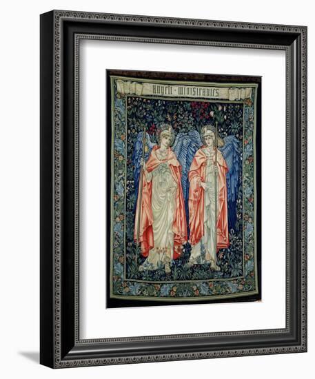 Angeli Ministrantes, 1894 (Tapestry)-Edward Burne-Jones-Framed Giclee Print