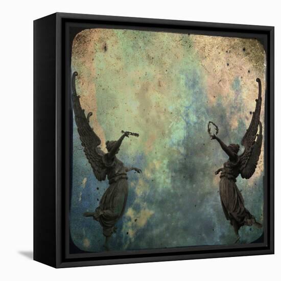 Angelic Sculptures-Eudald Castells-Framed Premier Image Canvas