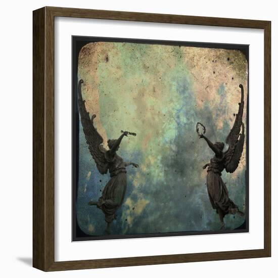 Angelic Sculptures-Eudald Castells-Framed Photographic Print