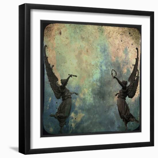 Angelic Sculptures-Eudald Castells-Framed Photographic Print