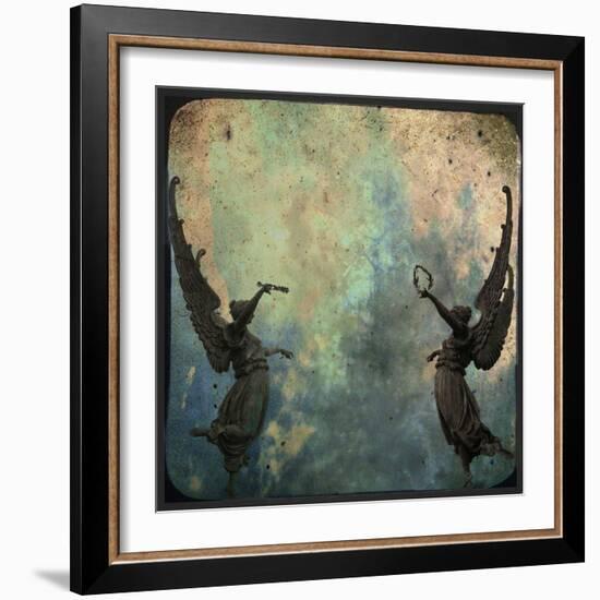 Angelic Sculptures-Eudald Castells-Framed Photographic Print