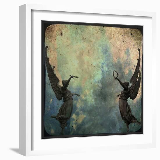 Angelic Sculptures-Eudald Castells-Framed Photographic Print