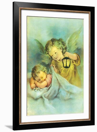 Angelic Slumber I-The Victorian Collection-Framed Giclee Print