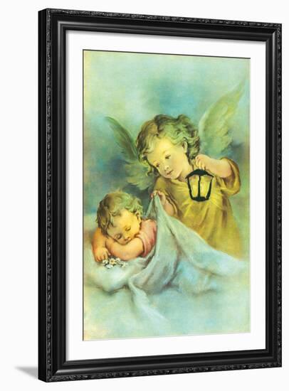 Angelic Slumber I-The Victorian Collection-Framed Giclee Print