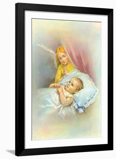 Angelic Slumber II-The Victorian Collection-Framed Giclee Print