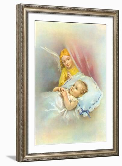 Angelic Slumber II-The Victorian Collection-Framed Giclee Print