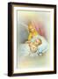 Angelic Slumber II-The Victorian Collection-Framed Giclee Print
