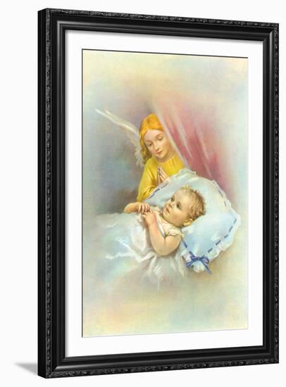 Angelic Slumber II-The Victorian Collection-Framed Giclee Print